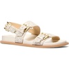 image:imageMichael Kors womens Nia Flat SandalMk SignatureVanilla