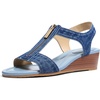 image:imageMichael Kors Womens Berkley Wedge SandalWashed DenimLight Vintage Blue Wash