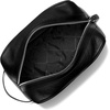 image:imageMichael Kors Mens Hudson Toiletry Kit SilverTone HardwarePebble LeatherBlack