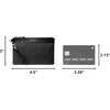 image:imageMichael Kors Mens Travel Pouch SilverTone HardwareMK SignatureBrownMk SignatureBlack