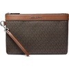 image:imageMichael Kors Mens Travel Pouch SilverTone HardwareMK SignatureBrownSilverTone HardwareMK SignatureBrown