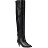 image:imageMichael Kors Womens Daniela Kitten BootTextured LeatherBlack