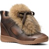 image:imageMichael Kors Womens Nikko Wedge TrainerDistressed LeatherChocolate