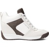 image:imageMichael Kors Womens Nikko Wedge TrainerMk SignatureBrown