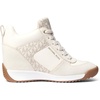 image:imageMichael Kors Womens Nikko Wedge TrainerMk SignatureVanilla