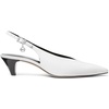 image:imageMichael Michael Kors Tonya Kitten PumpsLeatherOptic White