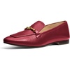 image:imageMichael Kors Womens Bryant LoaferDistressed LeatherDeep Red