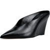image:imageMichael Kors Womens Xandra Wedge PumpDistressed LeatherBlack