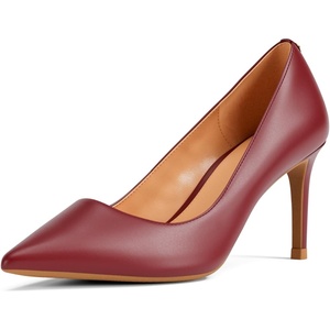 image:imageMichael Kors Womens Alina Flex PumpLeatherDeep Red
