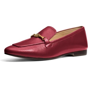 image:imageMichael Kors Womens Bryant LoaferDistressed LeatherDeep Red