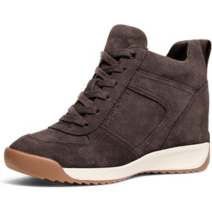 image:imageMichael Kors Womens Nikko Wedge TrainerLeatherChocolate