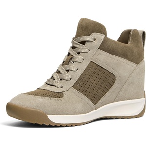 image:imageMichael Kors Womens Nikko Wedge TrainerLeatherDusty Sage Multi