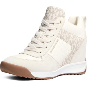 image:imageMichael Kors Womens Nikko Wedge TrainerMk SignatureVanilla
