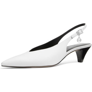 image:imageMichael Michael Kors Tonya Kitten PumpsLeatherOptic White