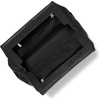 image:imageMichael Kors Womens Goldie Large Cloud Frame ClutchSilvertone HardwareSerene LeatherBlack