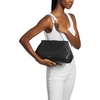 image:imageMichael Kors Womens Goldie Large Cloud Frame ClutchSilvertone HardwareSerene LeatherBlack