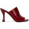 image:imageMichael Kors Womens Haisley Mule SandalDistressed LeatherDeep Red