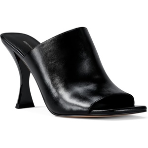 image:imageMichael Kors Womens Haisley Mule SandalDistressed LeatherBlack