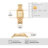 image:imageMichael Kors Essex Womens Watch Rectangular Shaped Sport Watch for WomenGold