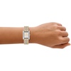 image:imageMichael Kors Essex Womens Watch Rectangular Shaped Sport Watch for WomenPetite Two Tone