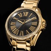 image:imageMichael Kors Kaycie Womens Watch Stainless Steel and Pav Crystal Bracelet Watch for WomenGold