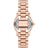 image:imageMichael Kors Lexington ThreeHand Rose GoldTone Stainless Steel Womens Watch Model MK7623