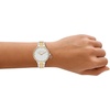 image:imageMichael Kors Pyper Womens Watch Stainless Steel Watch for Women with Steel Leather or Silicone BandTwoTone Logo Charm