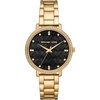 image:imageMichael Kors Pyper Womens Watch Stainless Steel Watch for Women with Steel Leather or Silicone BandGold Black Logo