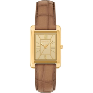 image:imageMichael Kors Essex Womens Watch Rectangular Shaped Sport Watch for WomenGoldBrown Croc