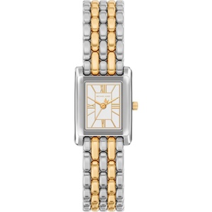 image:imageMichael Kors Essex Womens Watch Rectangular Shaped Sport Watch for WomenPetite Two Tone