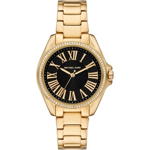 image:imageMichael Kors Kaycie Womens Watch Stainless Steel and Pav Crystal Bracelet Watch for WomenGold