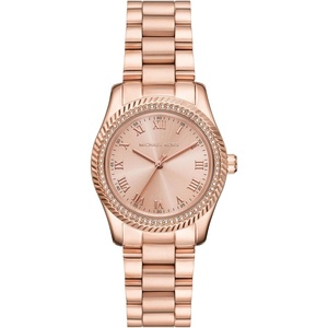 image:imageMichael Kors Lexington ThreeHand Rose GoldTone Stainless Steel Womens Watch Model MK7623