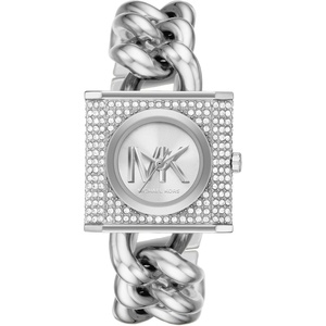 image:imageMichael Kors MK4718  MK Chain Lock ThreeHandStainless Steel Chain Bracelet