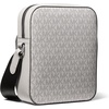 image:imageMichael Kors Mens Hudson Double Zip Mini Flight BagSilvertone HardwareMk SignatureNickel
