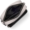image:imageMichael Kors Mens Hudson Double Zip Mini Flight BagSilvertone HardwareMk SignatureNickel