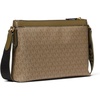 image:imageMichael Kors Mens Hudson Travel CrossbodyGoldtone HardwareMk SignatureLoden