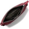 image:imageMichael Kors Mens Hudson Travel CrossbodySilvertone HardwareMk SignatureDeep Red