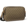 image:imageMichael Kors Unisex Hudson Double Zip Camera BagGoldtone HardwareMk SignatureLoden