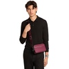 image:imageMichael Kors Unisex Hudson Double Zip Camera BagSilvertone HardwareMk SignatureDeep Red