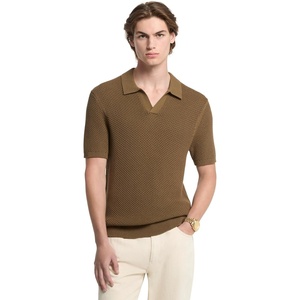 image:imageMichael Kors Mens Textured Johnny Collar PoloDuffle