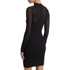 image:imageMichael Kors Womens Chevron Stitch Mini DressBlack