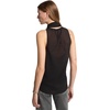 image:imageMichael Kors Womens Sleeveless Scarf TopBlack