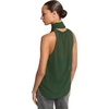 image:imageMichael Kors Womens Sleeveless Scarf TopDark Moss