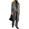 image:imageMichael Kors Womens Doublebreasted Leopard CoatMalachite Grey