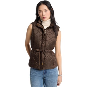 image:imageMichael Kors Womens Eco Belted Packable VestChocolate