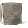 image:imageMichael Kors Womens Nolita Large Bucket Tote BagSilvertone HardwareSuede LeatherHeather Grey