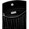 image:imageMichael Kors Womens Nolita Small Bucket Tote Bag SilverTone HardwareSuede FringeBlack