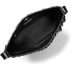 image:imageMichael Kors Womens Nolita Small Bucket Tote Bag SilverTone HardwareSuede FringeBlack