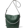 image:imageMichael Kors Womens Nolita Small Bucket Tote BagSilvertone HardwarePebble LeatherMoss