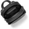 image:imageMichael Kors Mens Hudson Medium Double Zip Sling PackSilvertone HardwareMatte Pebble LeatherBlack